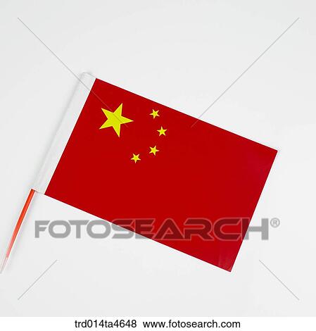 Stock Photo - national flag of China. Fotosearch