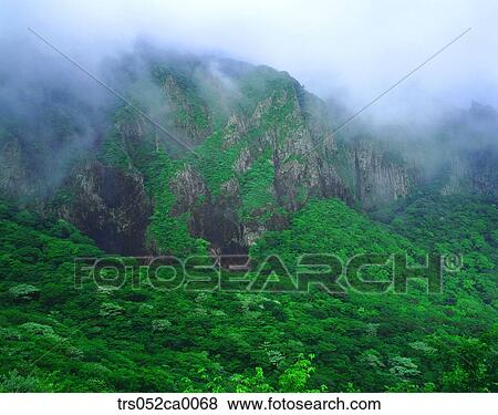 Jeju Island, Scene of Mt. Hanla View Large Photo Image Stock Photo - Jeju Island, Scene of Mt. Hanla. Fotosearch
