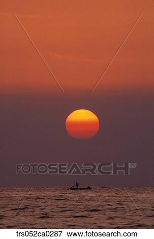 Jeju Island/ fishing boat on glowed sea View Large Photo Image Stock Photo - Jeju Island/ fishing boat on glowed sea. Fotosearch
