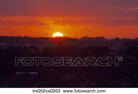 Jeju Island/ glowed sky View Large Photo Image Stock Image - Jeju Island/ glowed sky. Fotosearch
