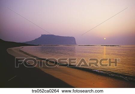 Picture - Jeju Island/ sunrise beach. Fotosearch