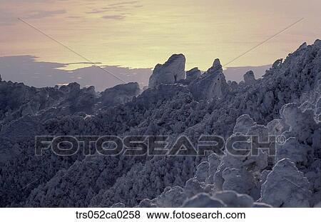 Jeju Island/ winter mountain at dawn View Large Photo Image Stock Photo - Jeju Island/ winter mountain at dawn. Fotosearch