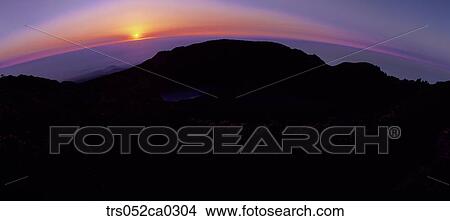 Jeju Island/ Sunrise at the peak of mountain View Large Photo Image Picture - Jeju Island/ Sunrise at the peak of mountain. Fotosearch