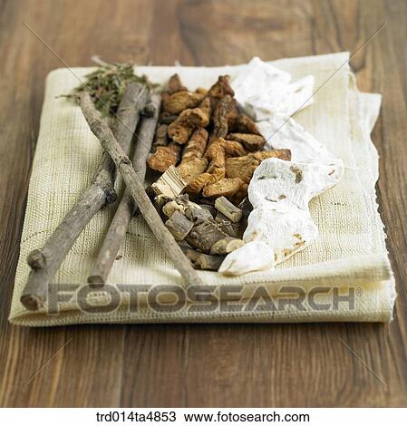 Chinese medicine on hemp cloth View Large Photo Image Stock Image - Chinese medicine on hemp cloth. Fotosearch