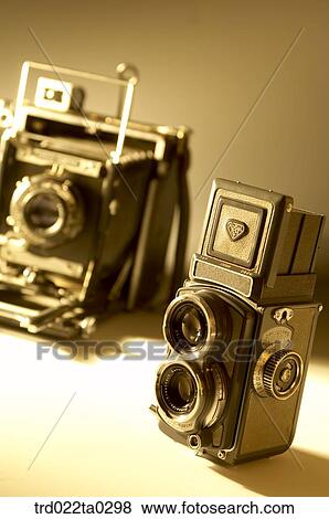 Image/movie equipment, two cameras View Large Photo Image Stock Photo - Image/movie equipment, two cameras. Fotosearch