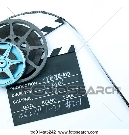 Image/movie films and clapper board View Large Photo Image Stock Image - Image/movie films and clapper board. Fotosearch
