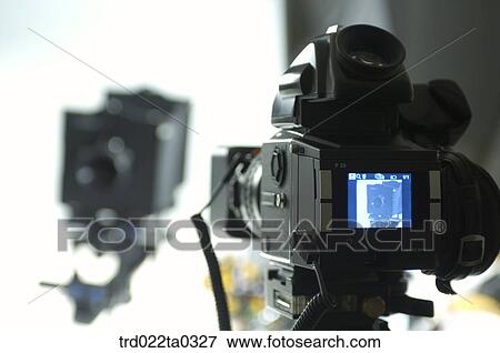 Stock Photo - Image/shooting equipment, a camera. Fotosearch