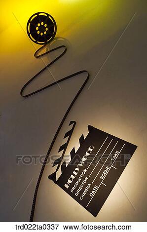 Image/shooting equipment, film and a clapperboard View Large Photo Image Stock Photo - Image/shooting equipment, film and a clapperboard. Fotosearch
