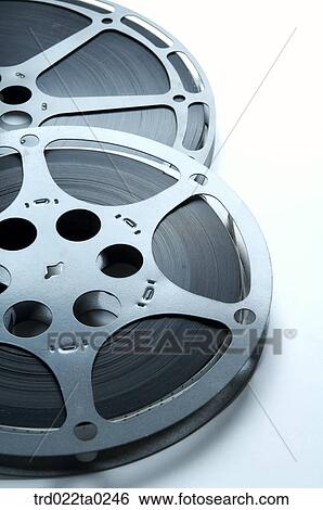 Stock Photograph - Image/two reels of film. Fotosearch
