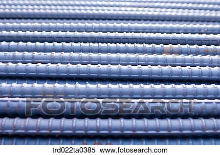 at a construction place, iron reinforcing rods View Large Photo Image Stock Photography - at a construction place, iron reinforcing rods. Fotosearch