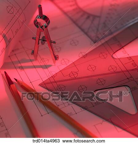construction, a plan and construction tools on a desk View Large Photo Image Stock Image - construction, a plan and construction tools on a desk. Fotosearch