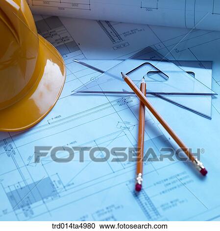 construction, a plan and construction tools on a desk View Large Photo Image Stock Image - construction, a plan and construction tools on a desk. Fotosearch