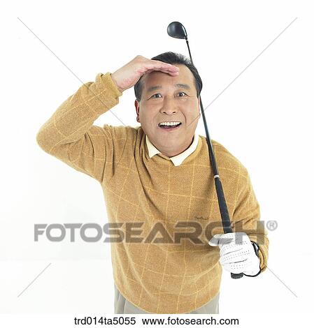 The old/ a man playing golf View Large Photo Image Stock Photography - The old/ a man playing golf. Fotosearch
