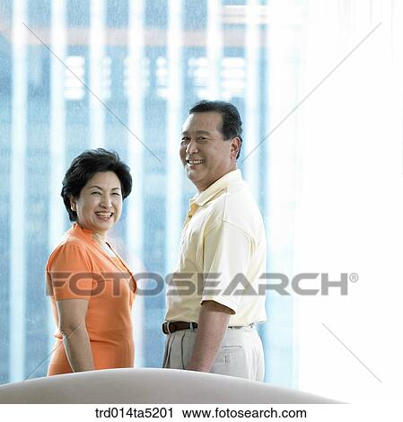 a smiling old couple View Large Photo Image Stock Image - a smiling old couple. Fotosearch