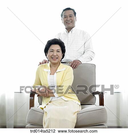 an old couple on a chair View Large Photo Image Stock Image - an old couple on a chair. Fotosearch