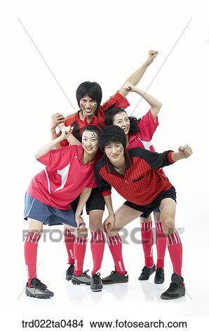 a cheering group of supporters View Large Photo Image Picture - a cheering group of supporters. Fotosearch