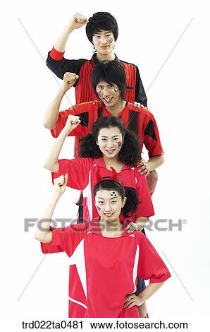 a group of supporters clenching their fists View Large Photo Image Stock Image - a group of supporters clenching their fists. Fotosearch