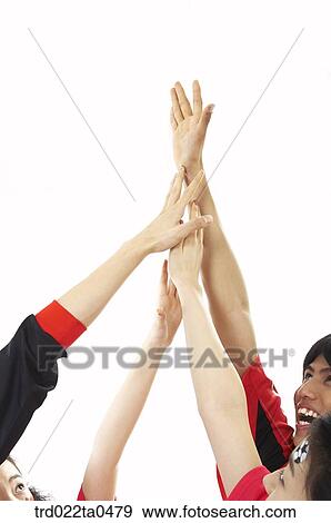 hands of supporters View Large Photo Image Stock Photo - hands of supporters. Fotosearch