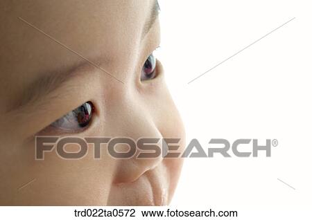 a baby's face View Large Photo Image Stock Image - a baby's face. Fotosearch
