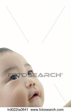 a baby's face View Large Photo Image Stock Image - a baby's face. Fotosearch