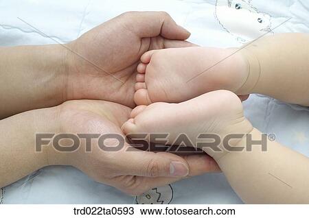 a baby's foot View Large Photo Image Stock Image - a baby's foot. Fotosearch