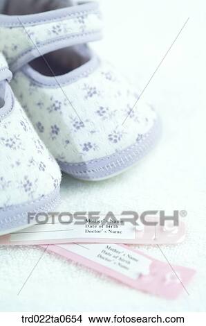 baby supplies/a baby shoe View Large Photo Image Picture - baby supplies/a baby shoe. Fotosearch