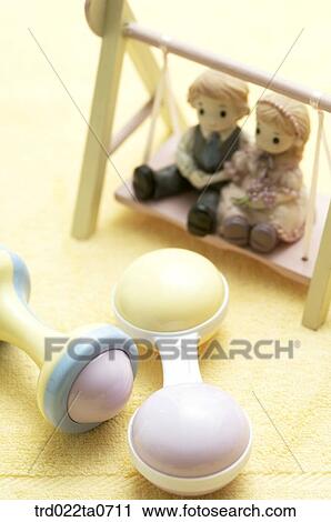baby supplies/a noisemaker View Large Photo Image Stock Image - baby supplies/a noisemaker . Fotosearch