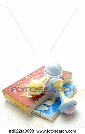 baby supplies/a noisemaker View Large Photo Image Stock Photo - baby supplies/a noisemaker . Fotosearch