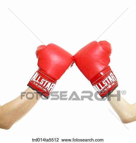 a man and a woman wearing boxing gloves View Large Photo Image Stock Image - a man and a woman wearing boxing gloves. Fotosearch