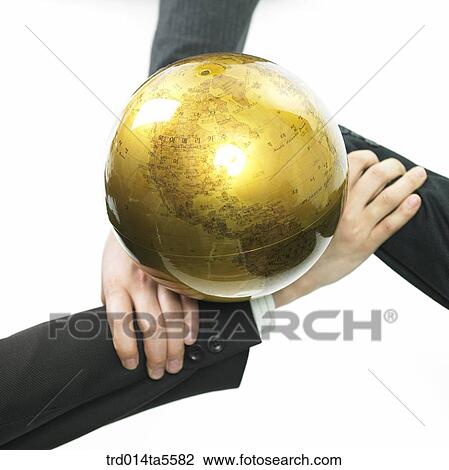 business concept/holding a globe View Large Photo Image Stock Image - business concept/holding a globe. Fotosearch