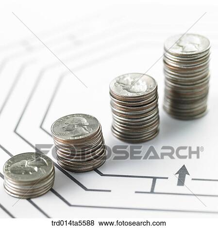 finance/coin towers and a maze View Large Photo Image Stock Photo - finance/coin towers and a maze. Fotosearch