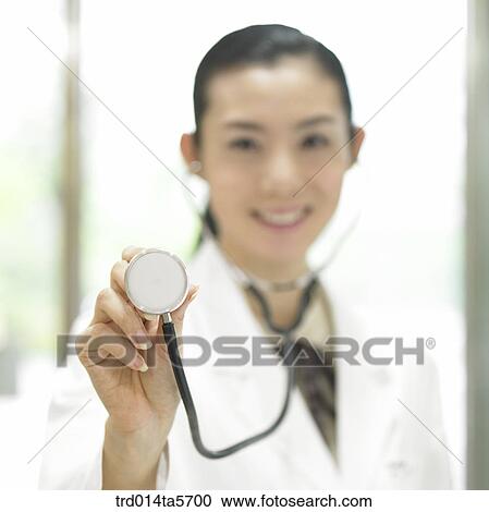 medicine/ a doctor with a stethoscope View Large Photo Image Stock Image - medicine/ a doctor with a stethoscope. Fotosearch