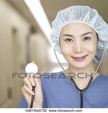 medicine/ a doctor with a stethoscope View Large Photo Image Stock Image - medicine/ a doctor with a stethoscope. Fotosearch
