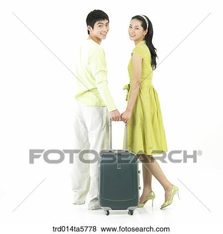a couple for a trip View Large Photo Image Stock Photo - a couple for a trip. Fotosearch