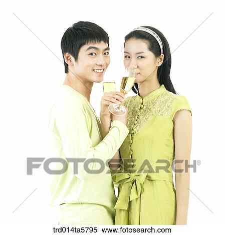 a drinking couple View Large Photo Image Stock Photography - a drinking couple. Fotosearch