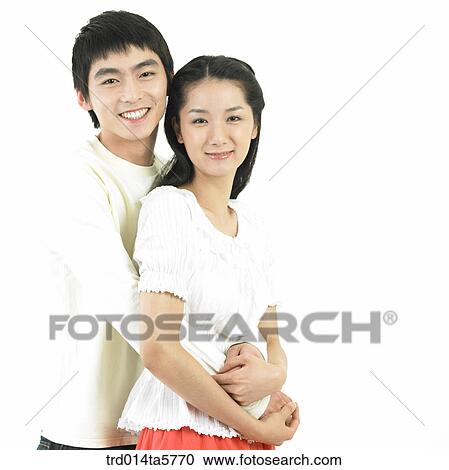 a hugging couple View Large Photo Image Stock Image - a hugging couple. Fotosearch