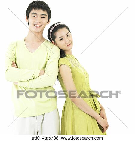 a leaning couple View Large Photo Image Stock Photo - a leaning couple. Fotosearch