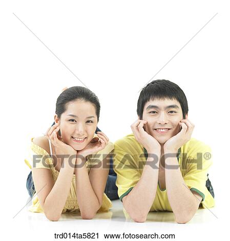 a smiling couple View Large Photo Image Stock Image - a smiling couple. Fotosearch