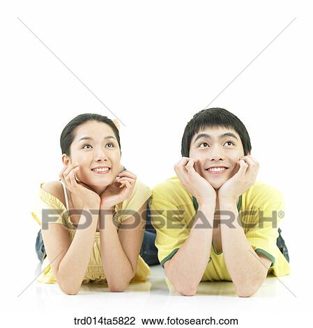 a smiling couple View Large Photo Image Stock Image - a smiling couple. Fotosearch