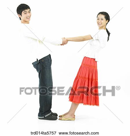 Stock Photo - a smiling couple. Fotosearch
