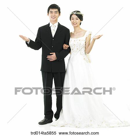 a bridegroom and a bride View Large Photo Image Stock Photography - a bridegroom and a bride. Fotosearch