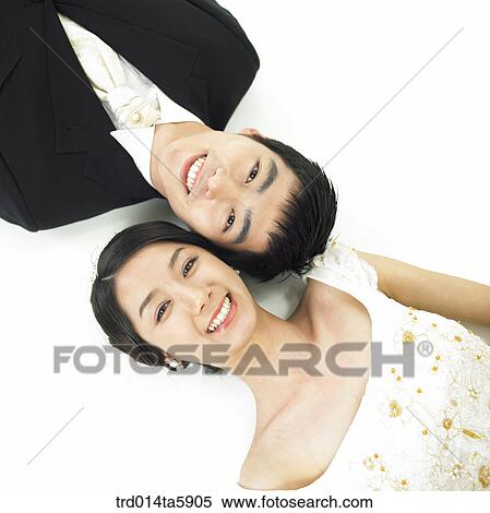 a bridegroom and a bride View Large Photo Image Stock Photography - a bridegroom and a bride. Fotosearch