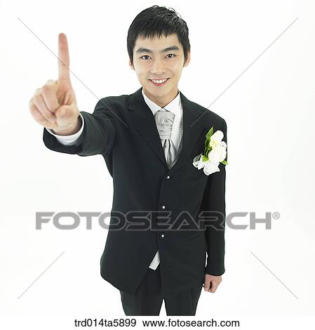 a bridegroom raising his hands View Large Photo Image Stock Photo - a bridegroom raising his hands. Fotosearch
