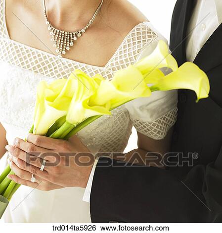 a bride's hands with a bouquet View Large Photo Image Stock Photograph - a bride's hands with a bouquet. Fotosearch