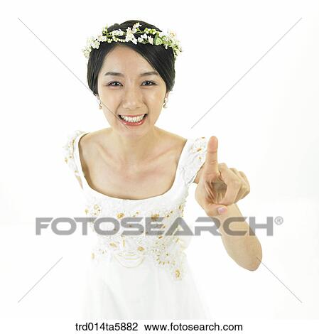 an indicating bride View Large Photo Image Stock Image - an indicating bride. Fotosearch