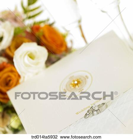 an invitation on the table View Large Photo Image Stock Image - an invitation on the table. Fotosearch