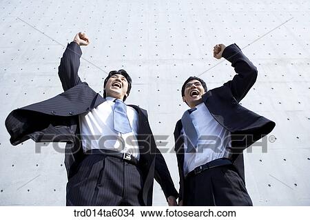 Picture - a businessman. Fotosearch