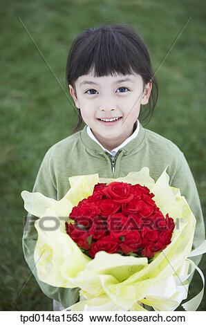 bouquet, day, daytime, Asian, person, bust, outside View Large Photo Image Stock Image - bouquet, day, daytime, Asian, person, bust, outside. Fotosearch