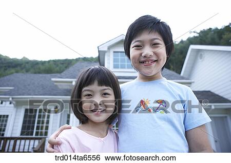 family, brother, sister, day, daytime, Asian View Large Photo Image Stock Photograph - family, brother, sister, day, daytime, Asian. Fotosearch