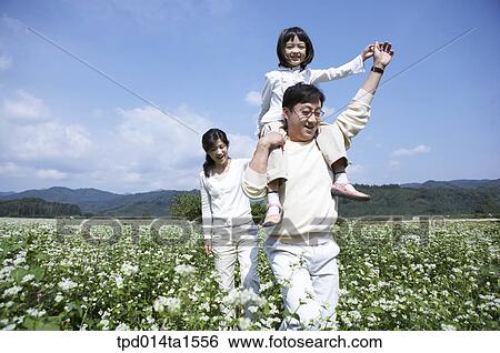 family, flower garden, day, daytime, Asian, daughter View Large Photo Image Stock Photograph - family, flower garden, day, daytime, Asian, daughter. Fotosearch